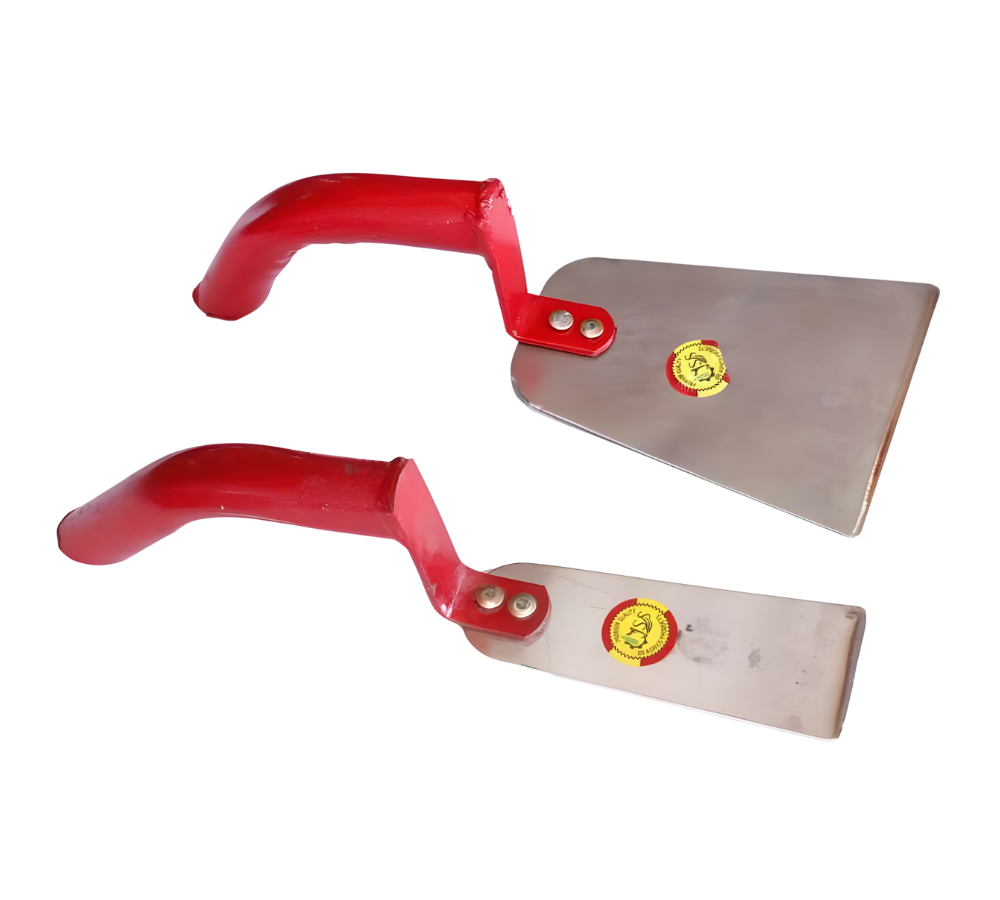  M.S. HANDLE STAINLESS STEEL KHURPA